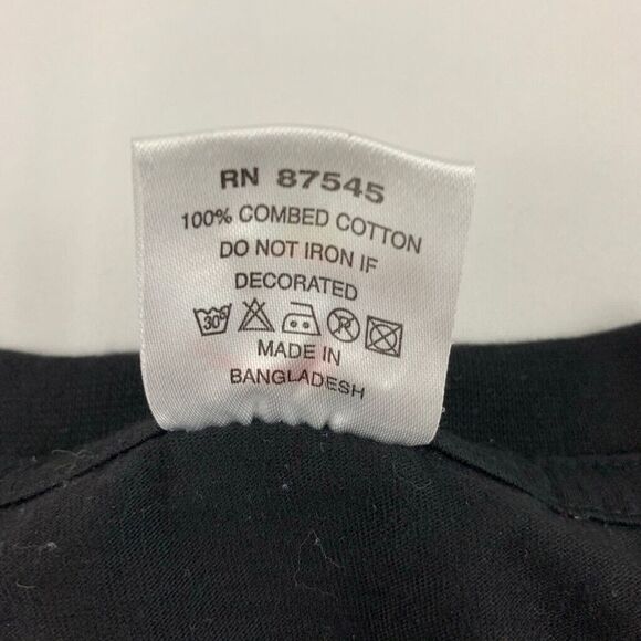 New York City NYC Bootleg CK Mens T-Shirt Black Crew Neck‎ Combed Cotton L - Picture 6 of 6